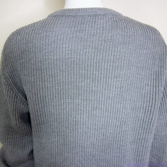 Balthazar merino‎ sweater, grey, Men's size M - Picture 7 of 14